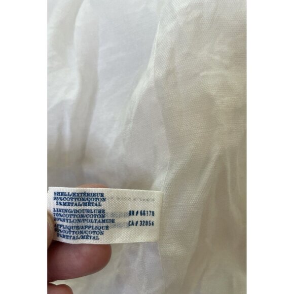 Leifsdottir Bolero Appliqué Puff Sleeve Jacket M 8 - Picture 5 of 8